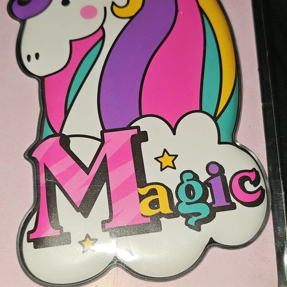 Childrens Unicorn Magic Bag Tag. Luggage finder!!NWTS